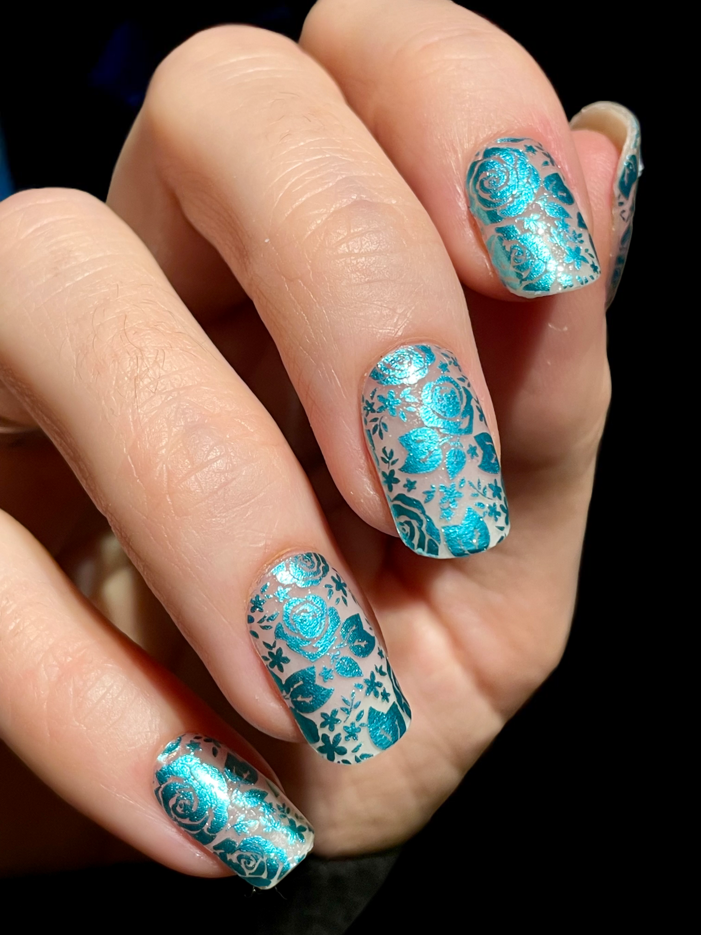 Aqua Rose 16er Overlay
