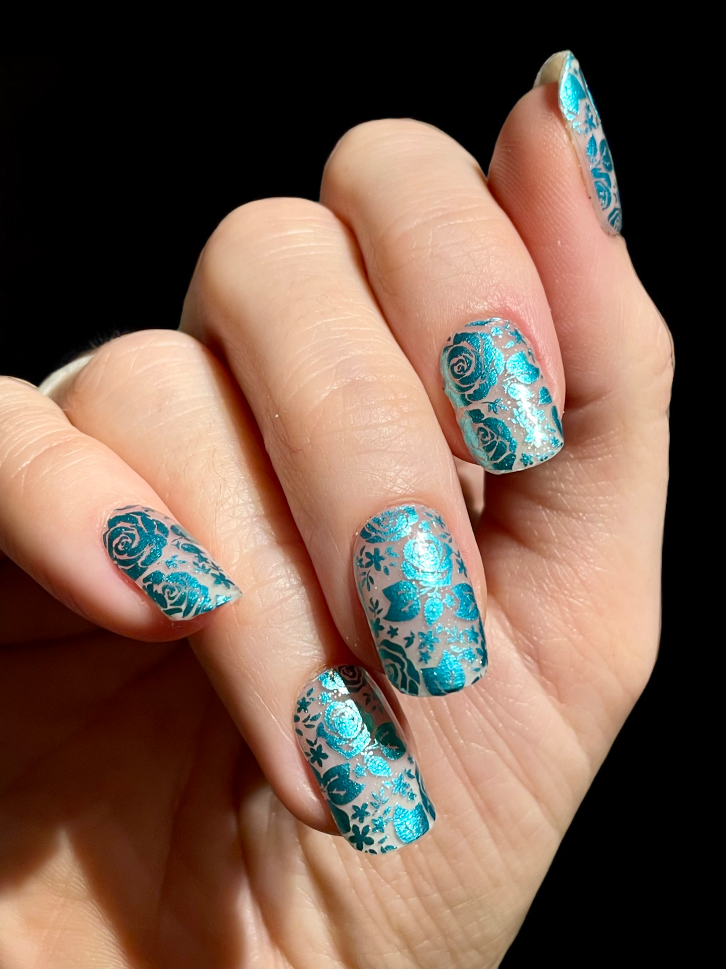 Aqua Rose 16er Overlay