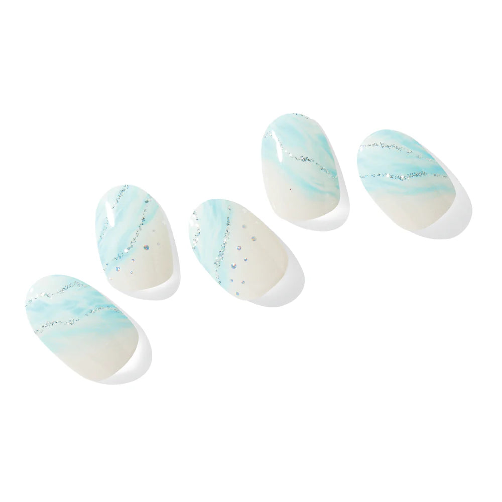 Ohora-Deutschland-UV Nagelfolie-Nail wraps-UV Ohora N Summer Wave US Size-Blush&Cherry - Blush and Cherry