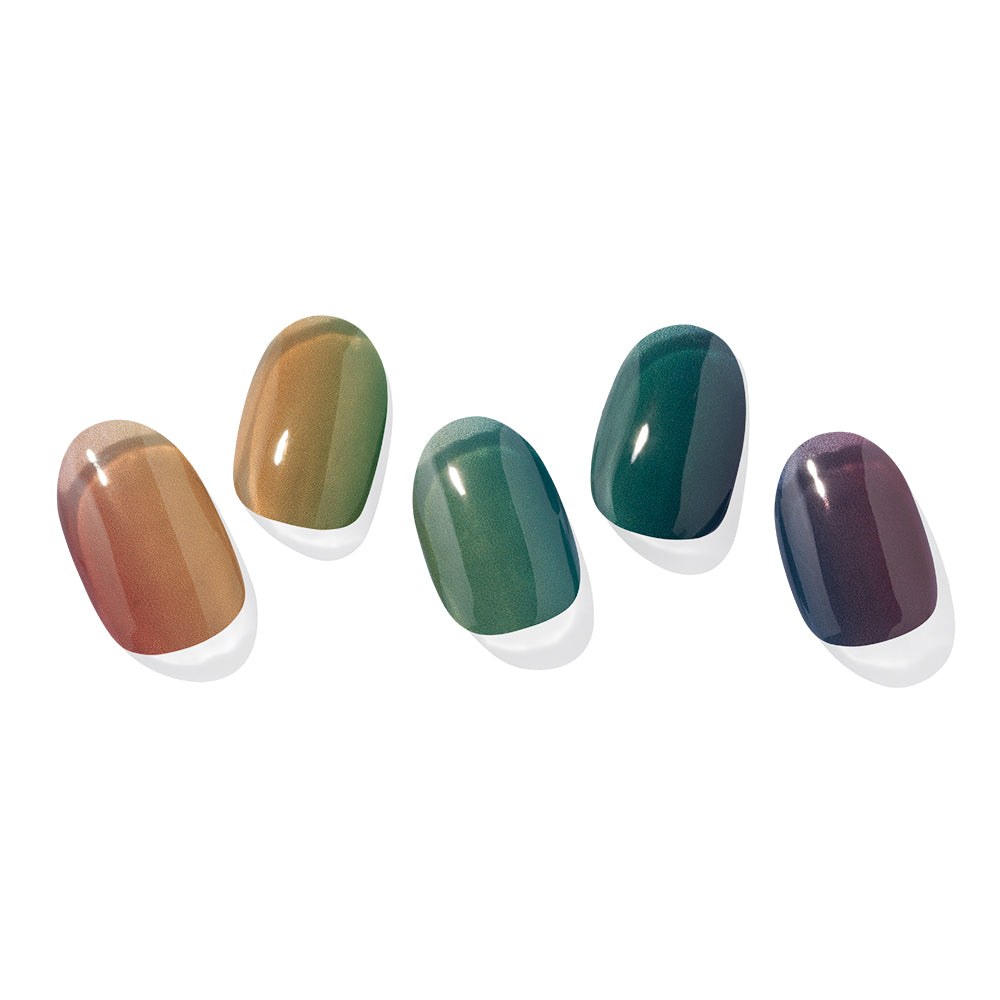 UV Ohora N Autumn Ombre US Size-Blush&Cherry-Ohora premium UV Gel Folien - Blush and Cherry