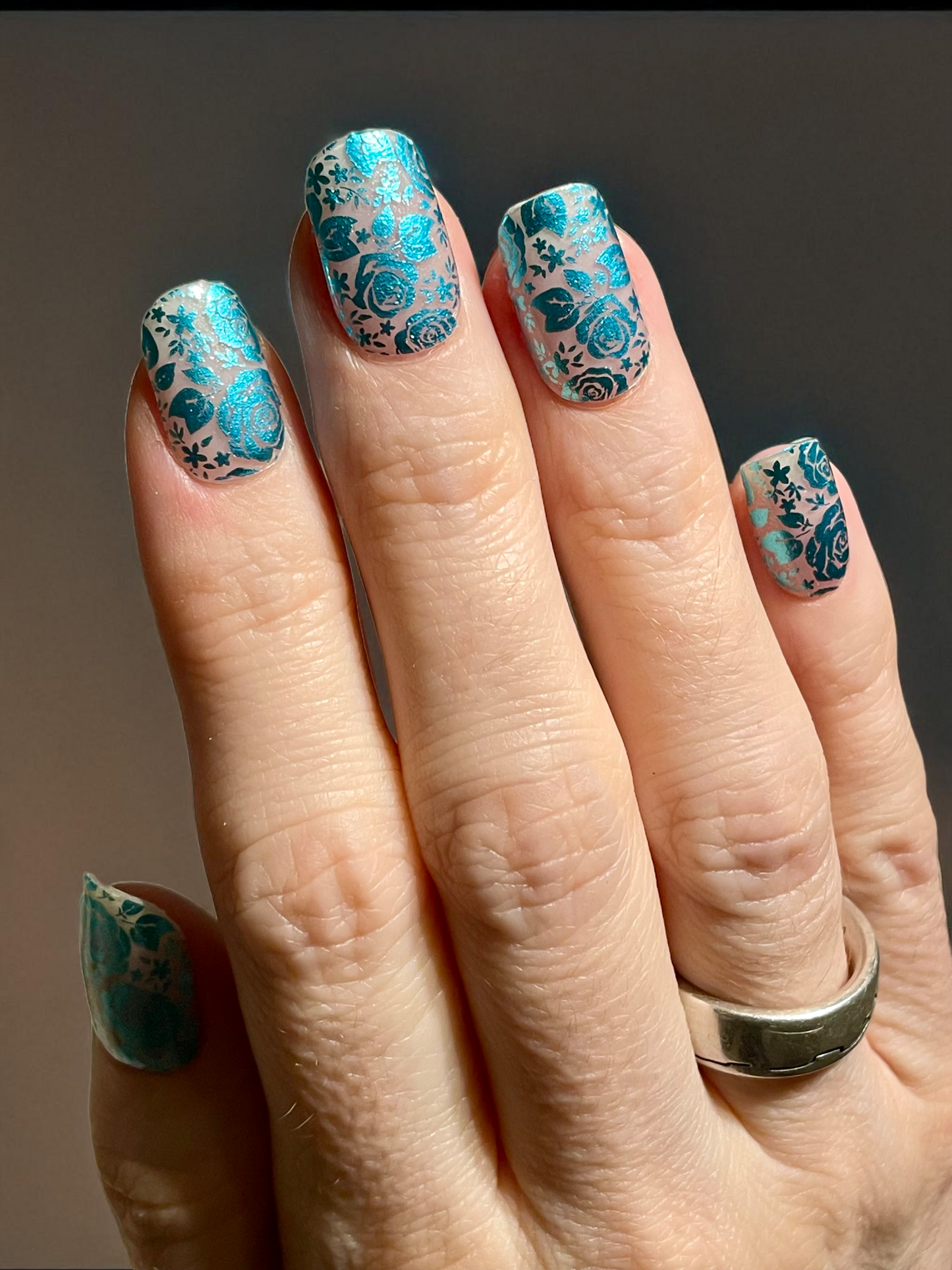 Aqua Rose 16er Overlay