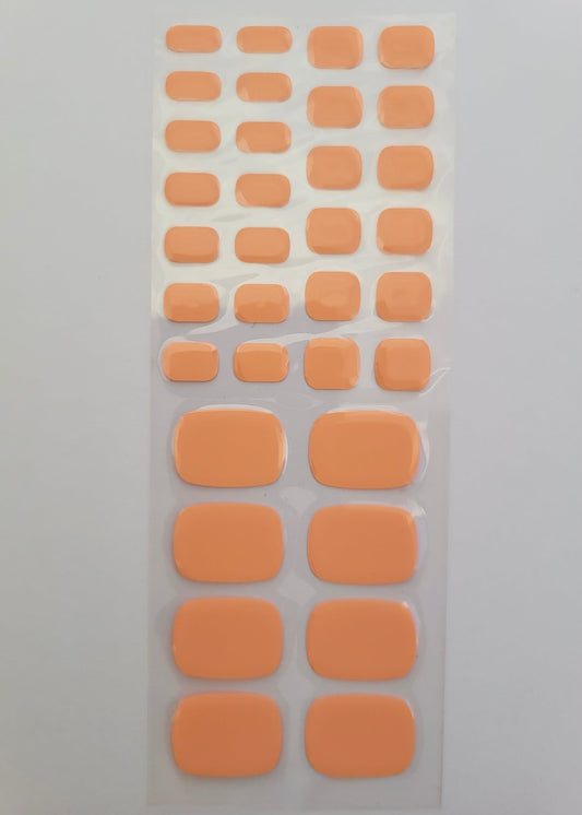 Peach Beach Pedi 34er
