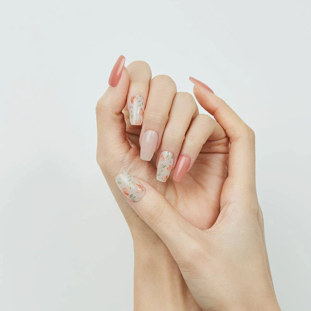 UV Ohora N Spring Breeze US Size-Blush&Cherry-Ohora premium UV Gel Folien - Blush and Cherry