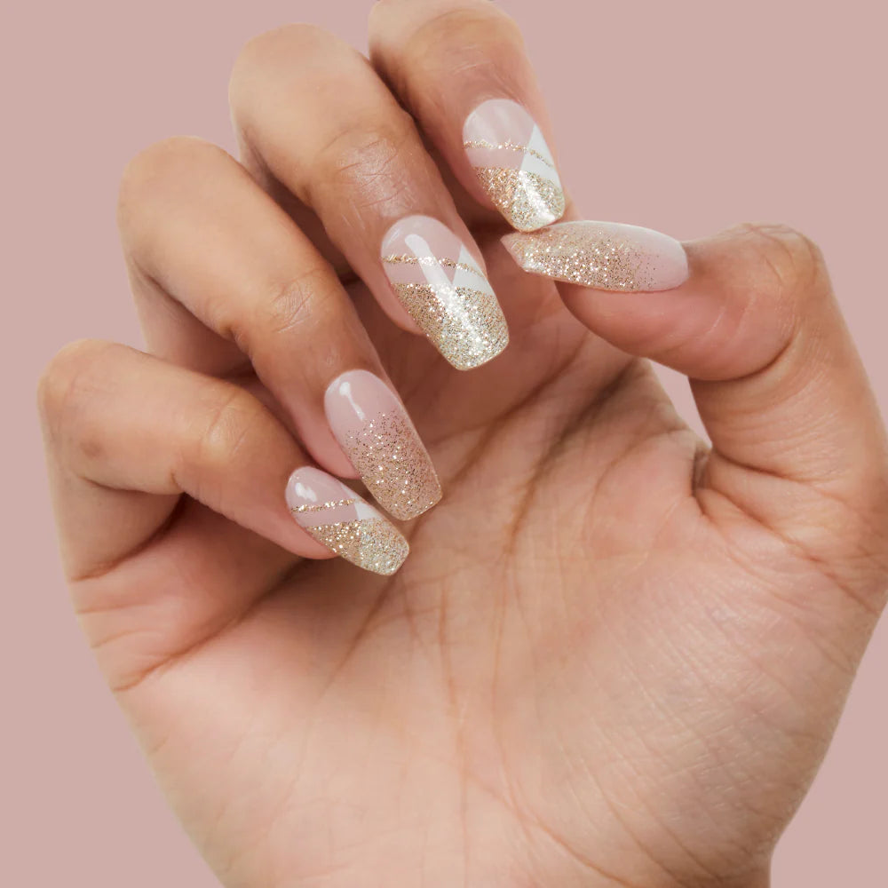 UV Ohora N Golden Glint US Size-Blush&Cherry-Ohora premium UV Gel Folien - Blush and Cherry