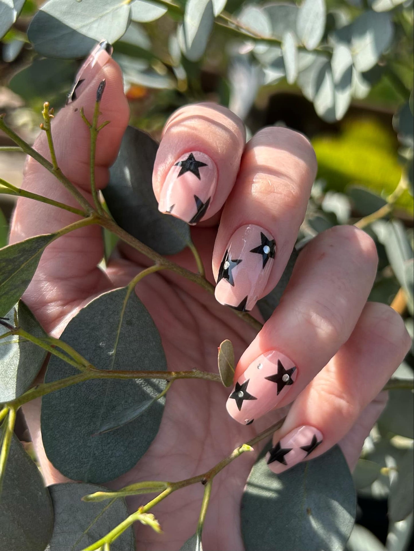 Hey, You’re My Star-UV Nail Wraps-Blush&Cherry - Blush and Cherry - Heyhae UV Gel Folien - Premium Solar