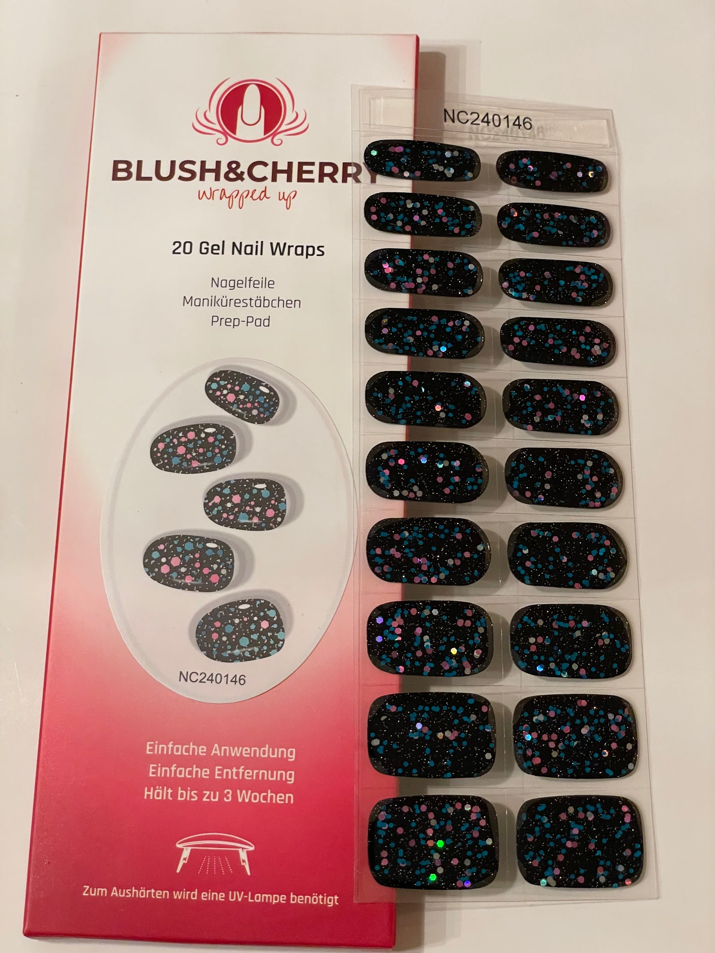 UV Midnight Konfetti 20er