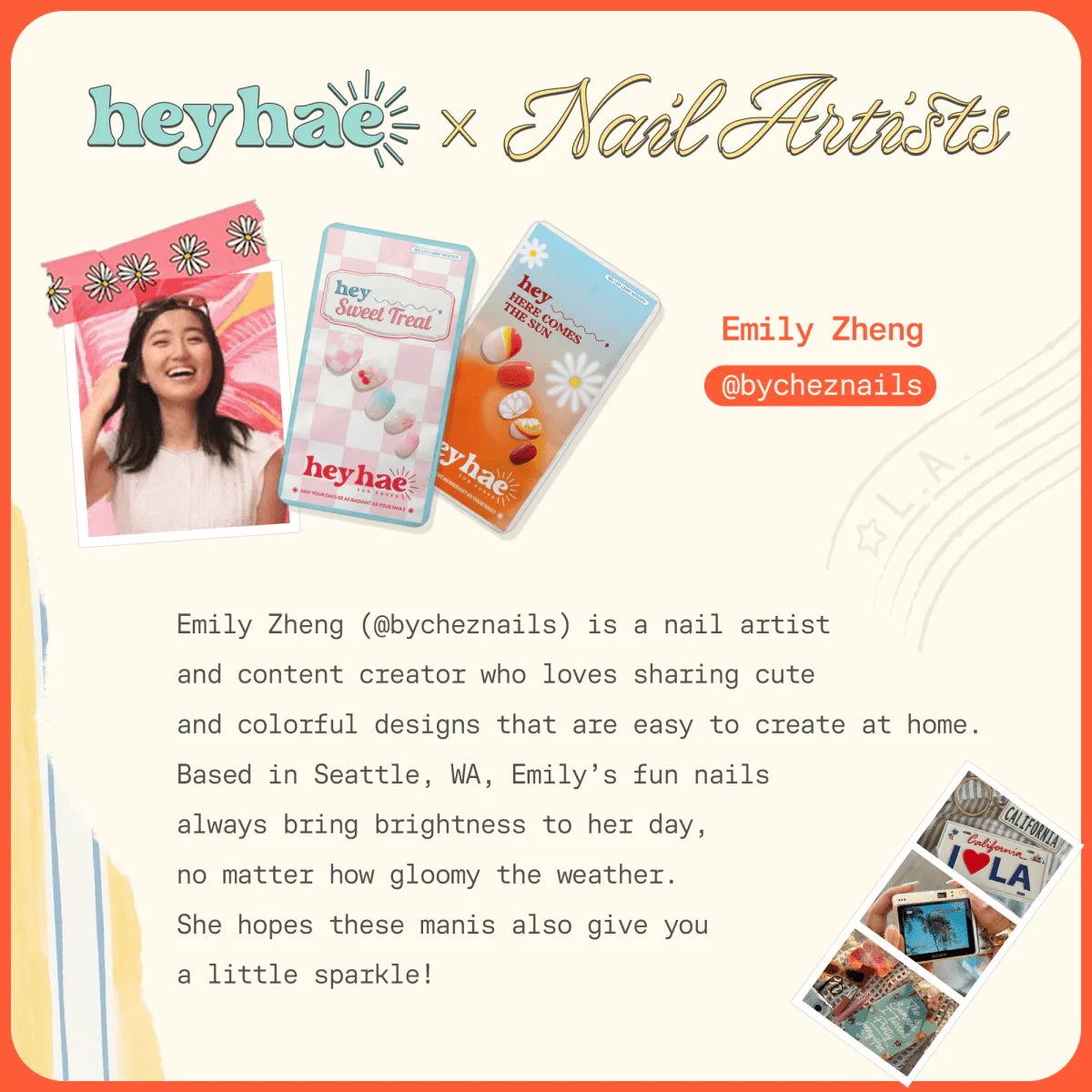 Hey, Here Comes The Sun-Blush&Cherry - Blush and Cherry - Heyhae UV Gel Folien - Premium Solar