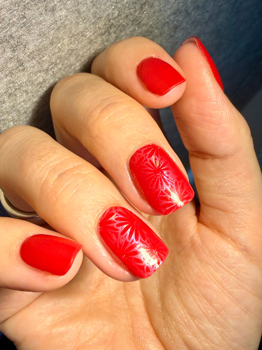 Ivory Fleur 16er Overlay