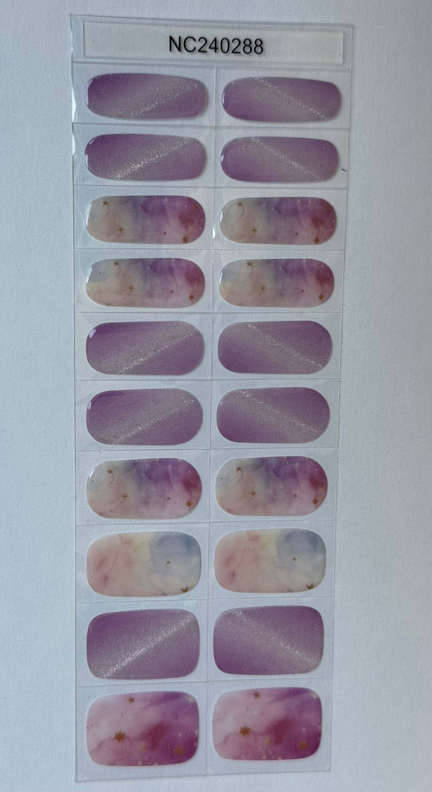 UV Starlight Slaps 20er-Blush&Cherry-Blush and Cherry - UV Gel Folien