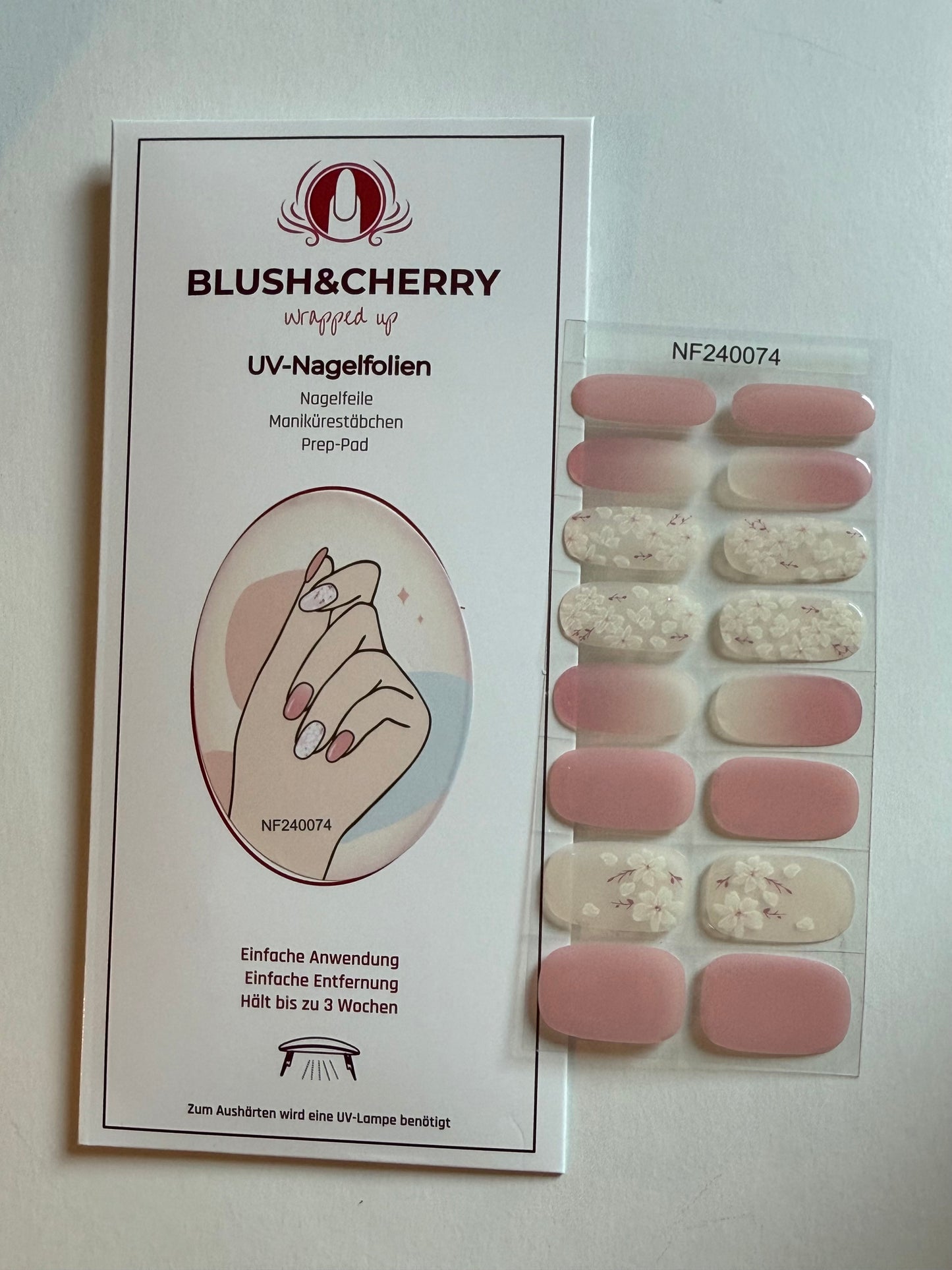 UV Linnea 16er-Blush&Cherry-Blush and Cherry - UV Gel Folien