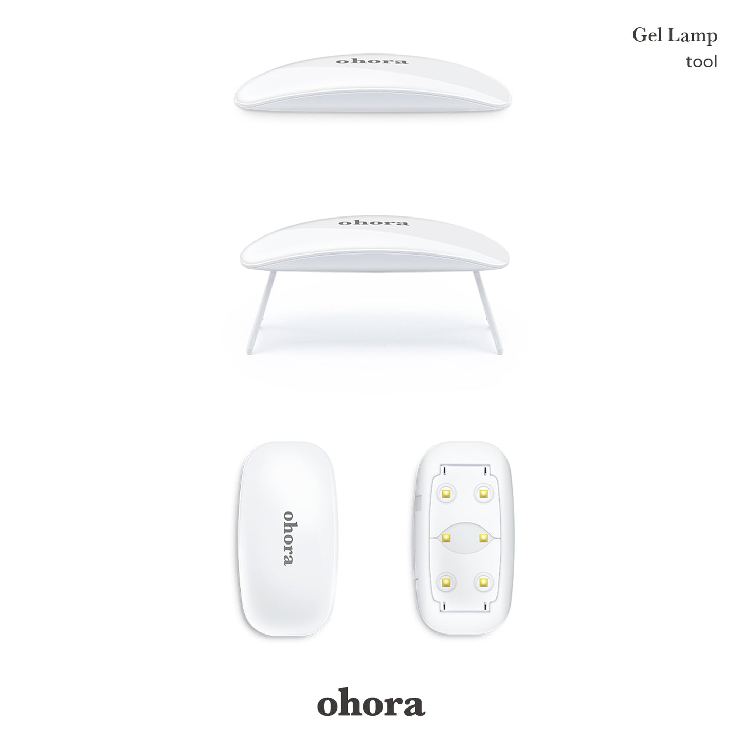 Ohora UV/LED Lampe-Blush&Cherry-Ohora premium UV Gel Folien - Blush and Cherry