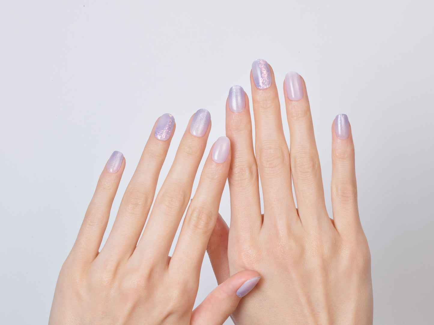 Ohora-Deutschland-UV Nagelfolie-Nail wraps-UV Ohora N Hanaakari (Glow of Flowers) Korean Size-Blush&Cherry - Blush and Cherry