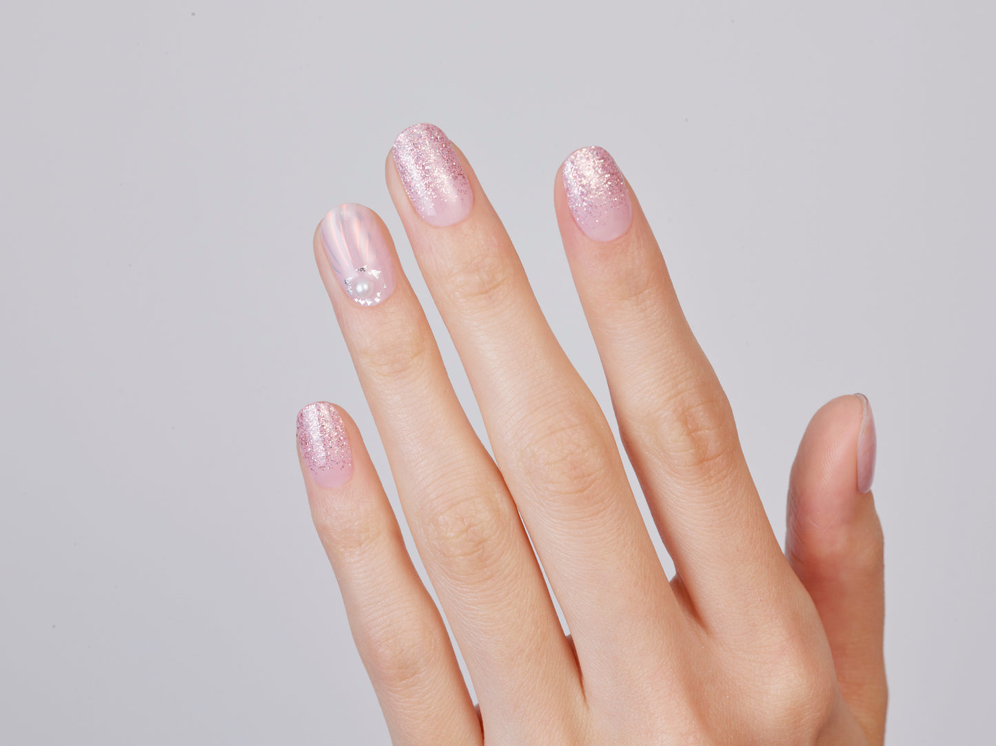 Ohora-Deutschland-UV Nagelfolie-Nail wraps-UV Ohora N Hidamari (Sunny Spot) Korean Size-Blush&Cherry - Blush and Cherry