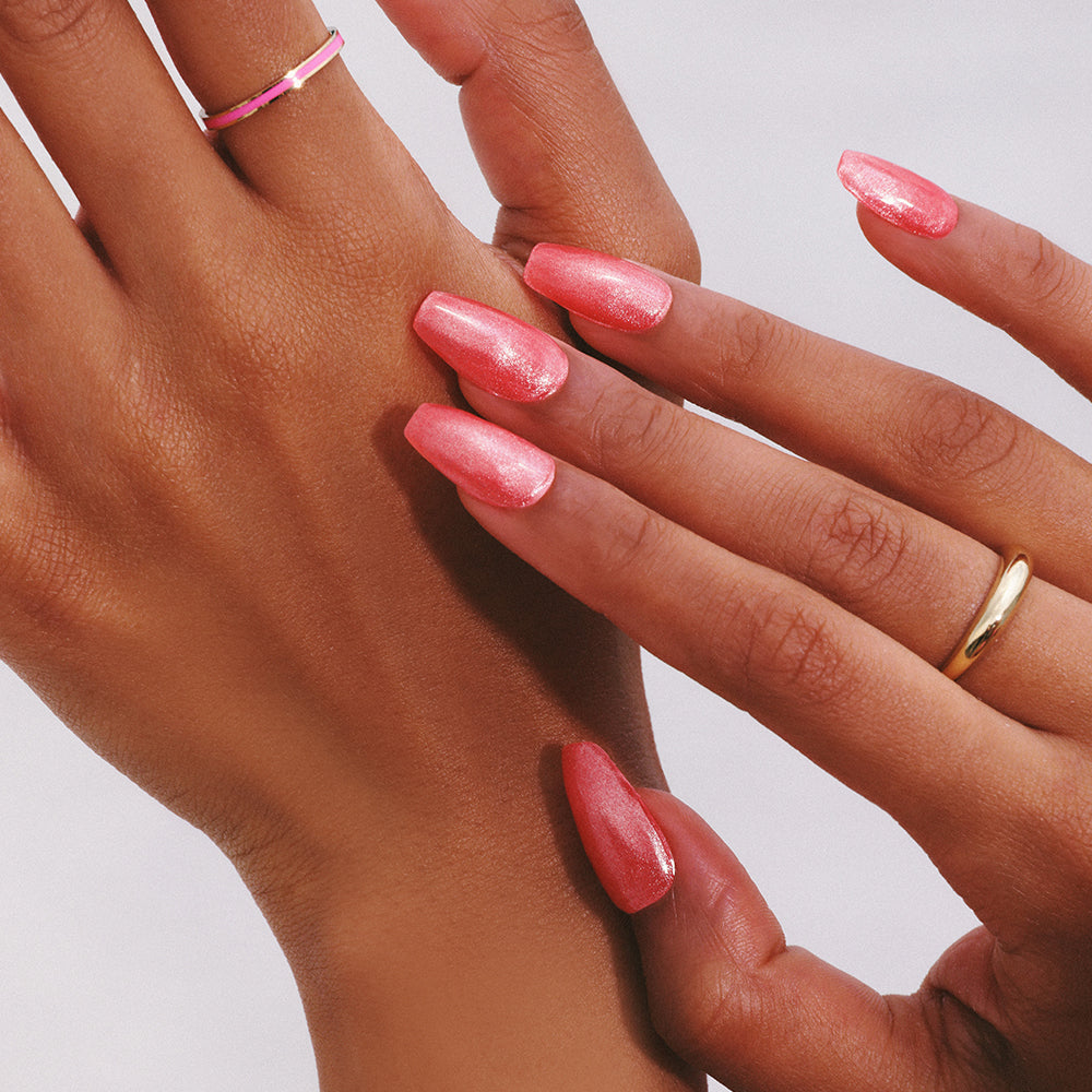Ohora-Deutschland-UV Nagelfolie-Nail wraps-UV Ohora N Vivid Rosy US Size-Blush&Cherry - Blush and Cherry