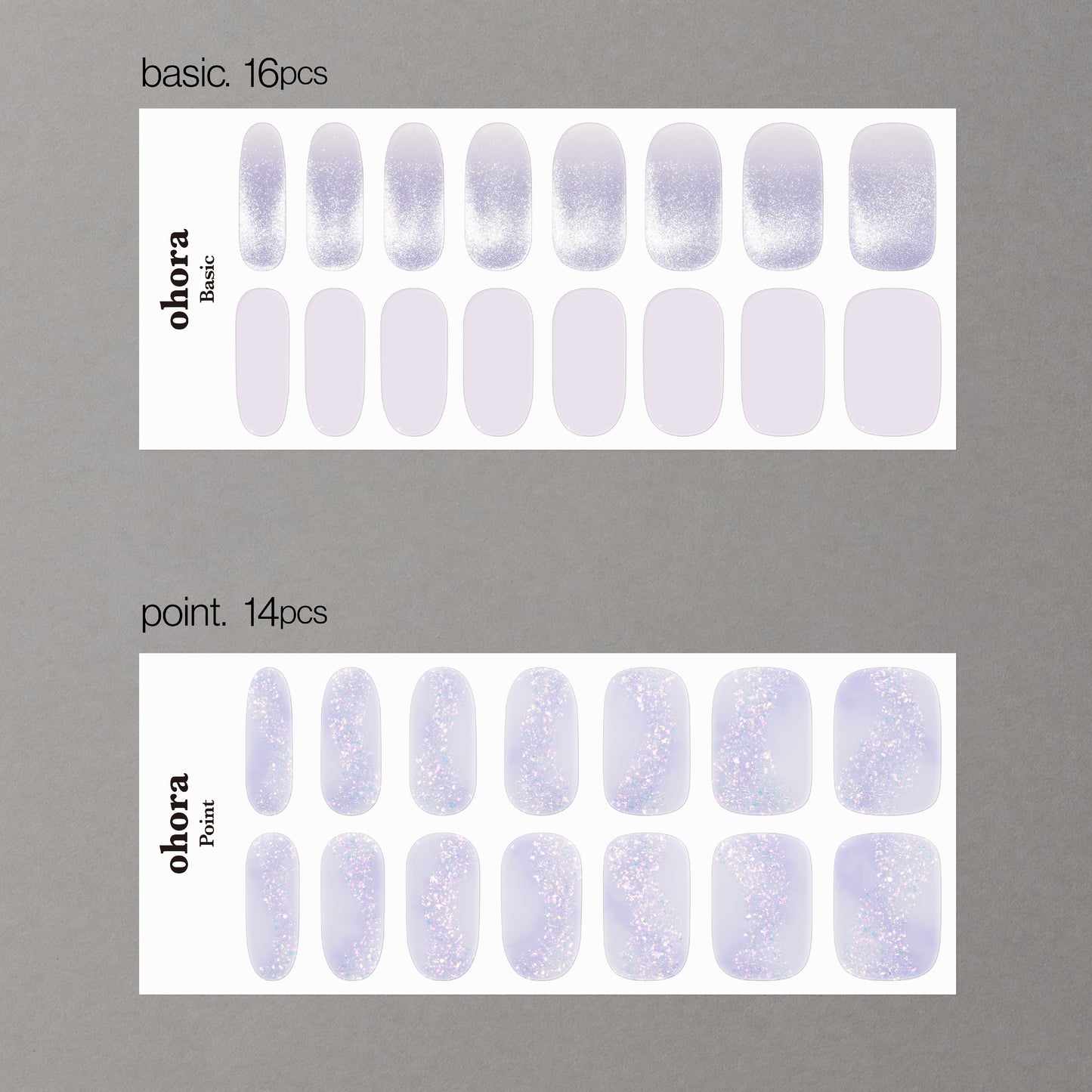 Ohora-Deutschland-UV Nagelfolie-Nail wraps-UV Ohora N Hanaakari (Glow of Flowers) Korean Size-Blush&Cherry - Blush and Cherry