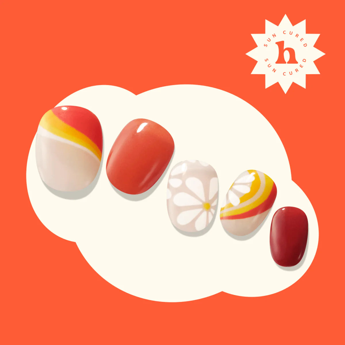 Hey, Here Comes The Sun-Blush&Cherry - Blush and Cherry - Heyhae UV Gel Folien - Premium Solar