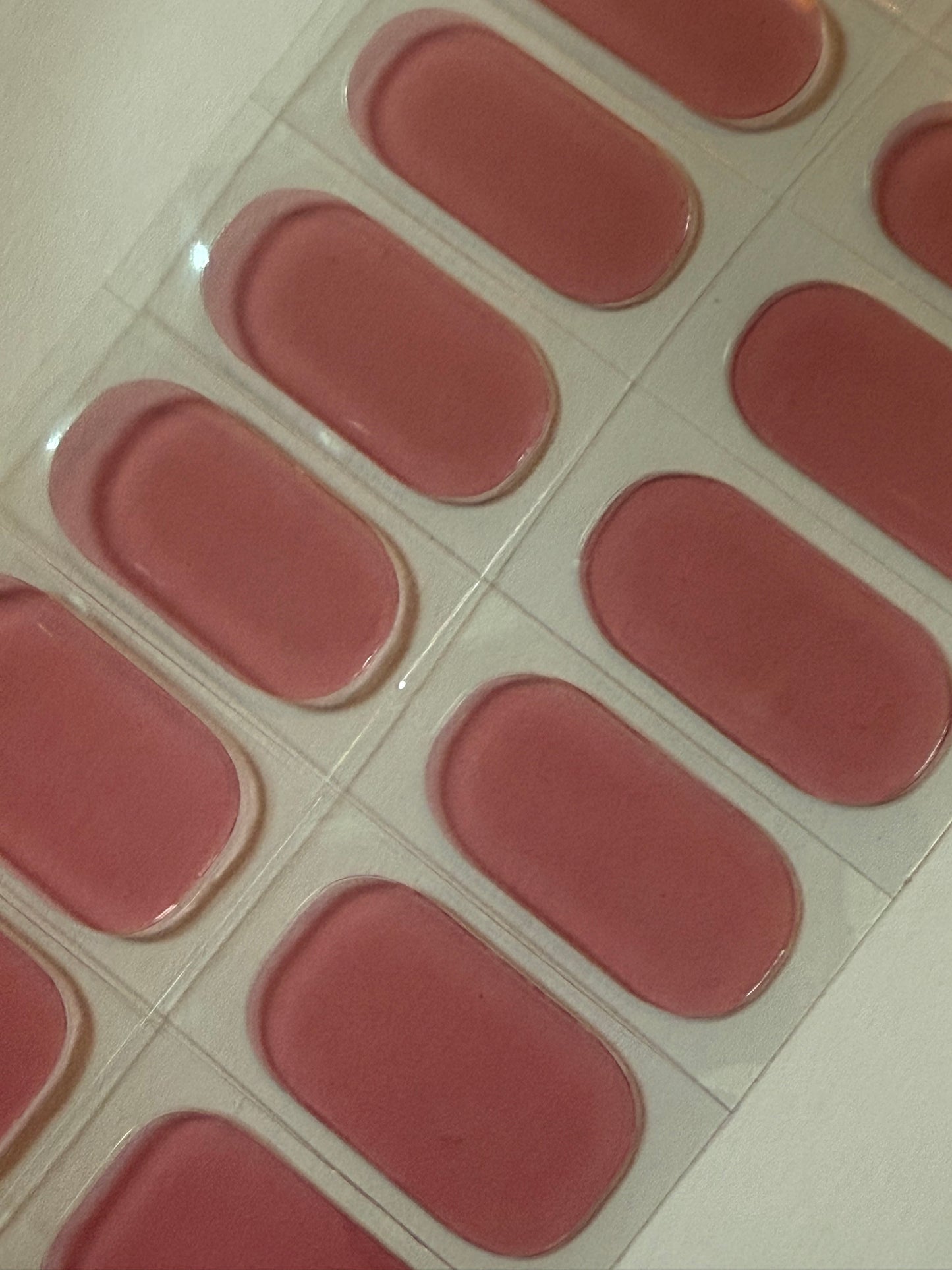 UV Himbeerlime 16er-Blush&Cherry-Blush and Cherry - UV Gel Folien