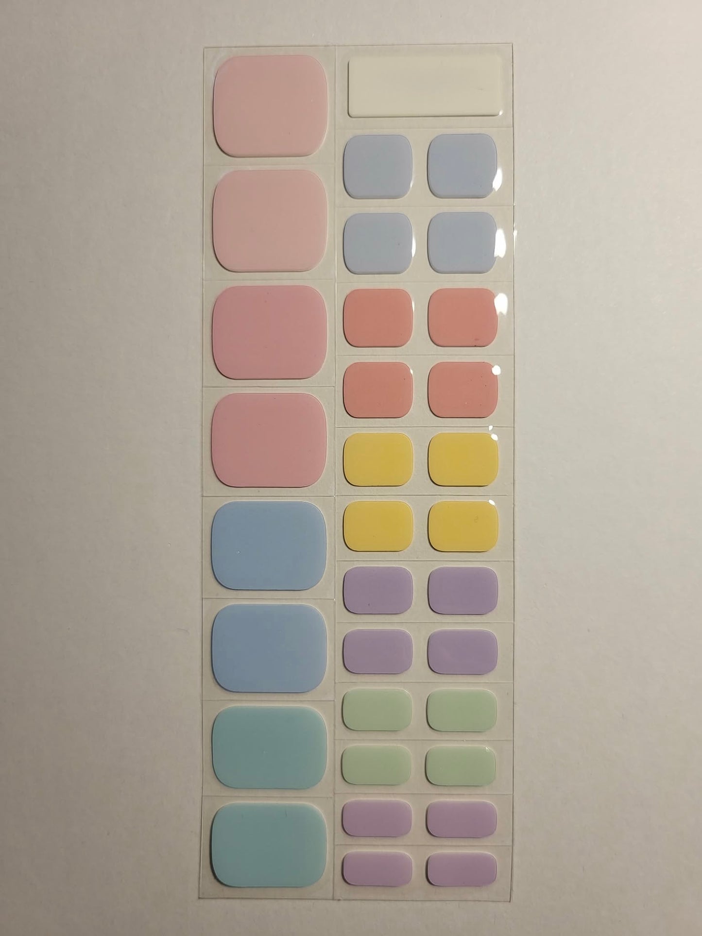 UV-free Gel Pastel Tootsies Pedi 32er