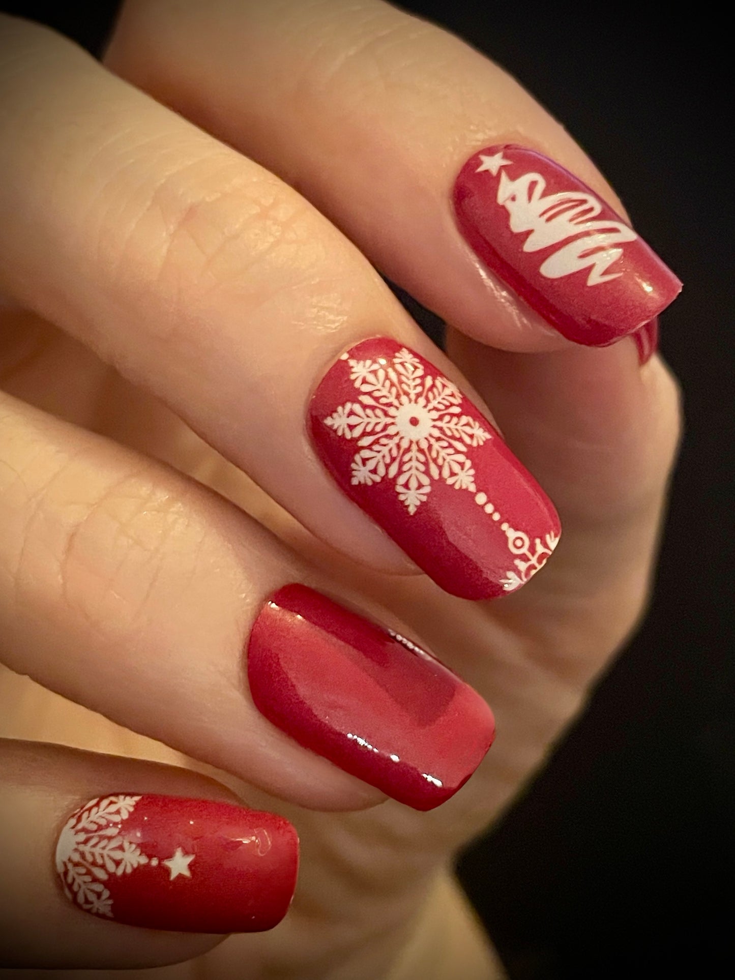 Miss Santa 16er-Blush&Cherry - Blush and Cherry - Nagelfolien ohne UV