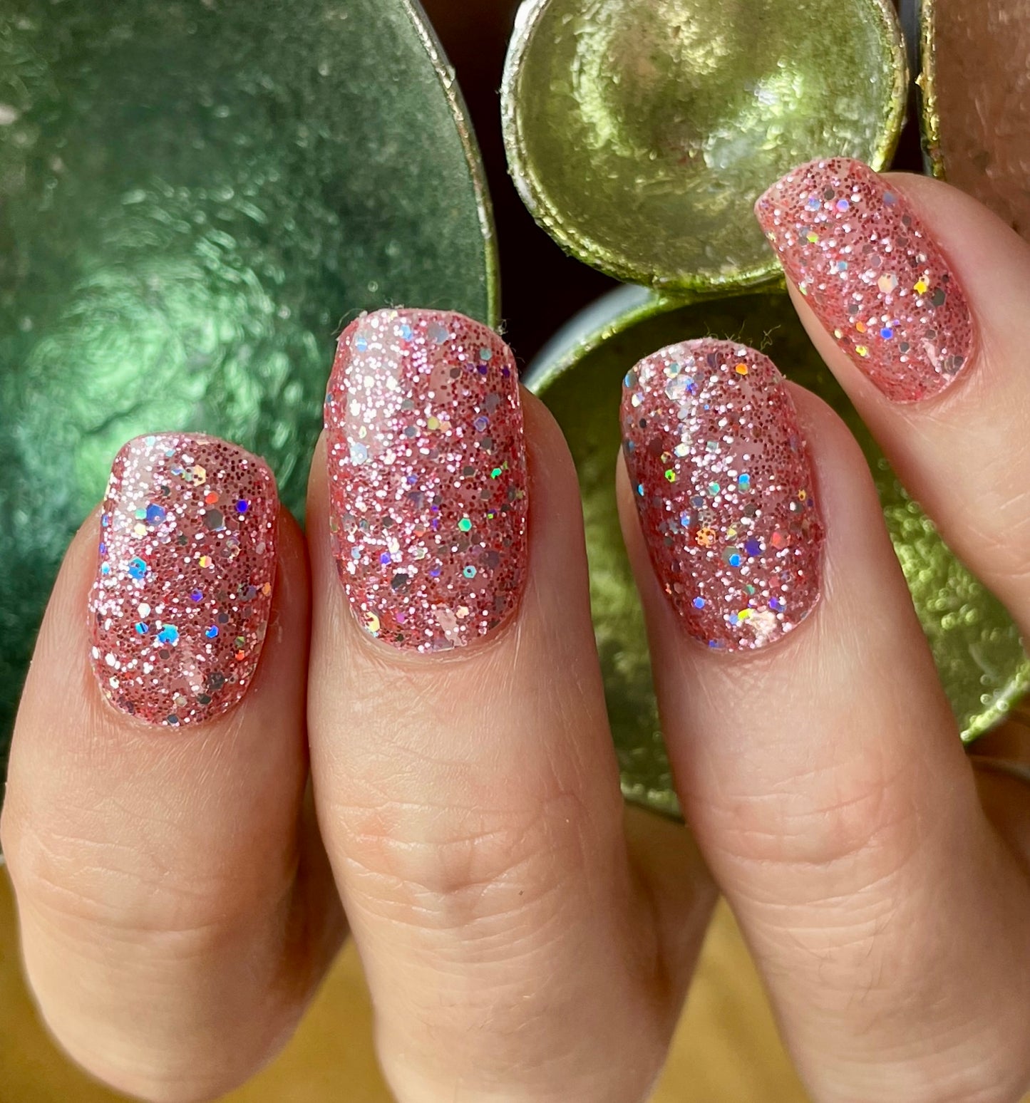 Flamingo Fury 16er-Blush&Cherry - Blush and Cherry - Nagelfolien ohne UV