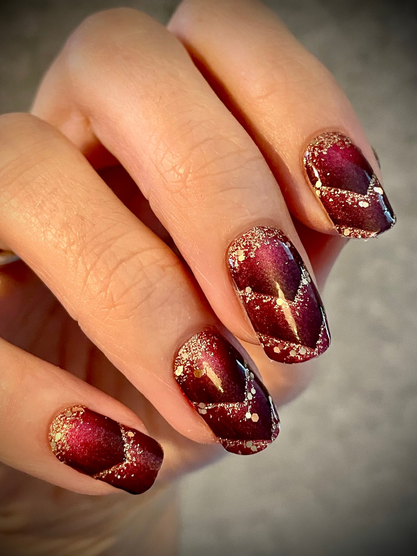 Golden Triad 16er-Blush&Cherry - Blush and Cherry - Nagelfolien ohne UV