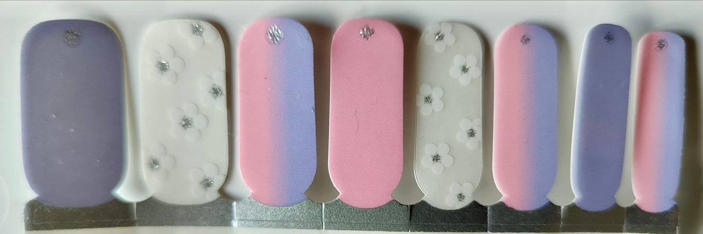 Jasmine 16er-Blush&Cherry - Blush and Cherry - Nagelfolien ohne UV