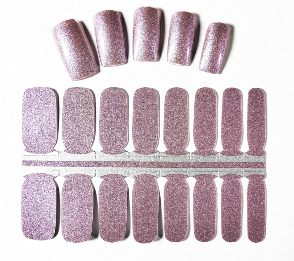 Glazed Cherry 16er-Blush&Cherry - Blush and Cherry - Nagelfolien ohne UV