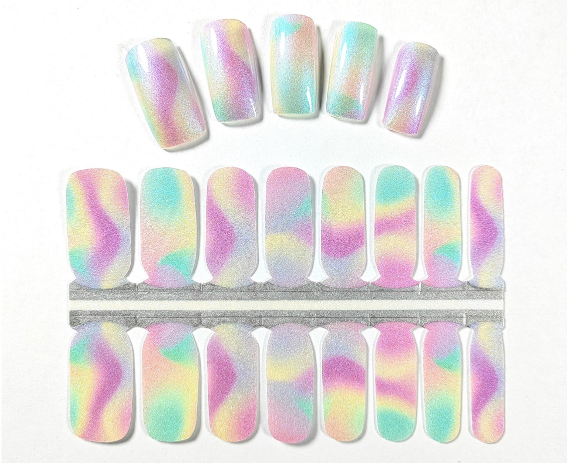 A Piece Of Prisma 16er-Blush&Cherry - Blush and Cherry - Nagelfolien ohne UV