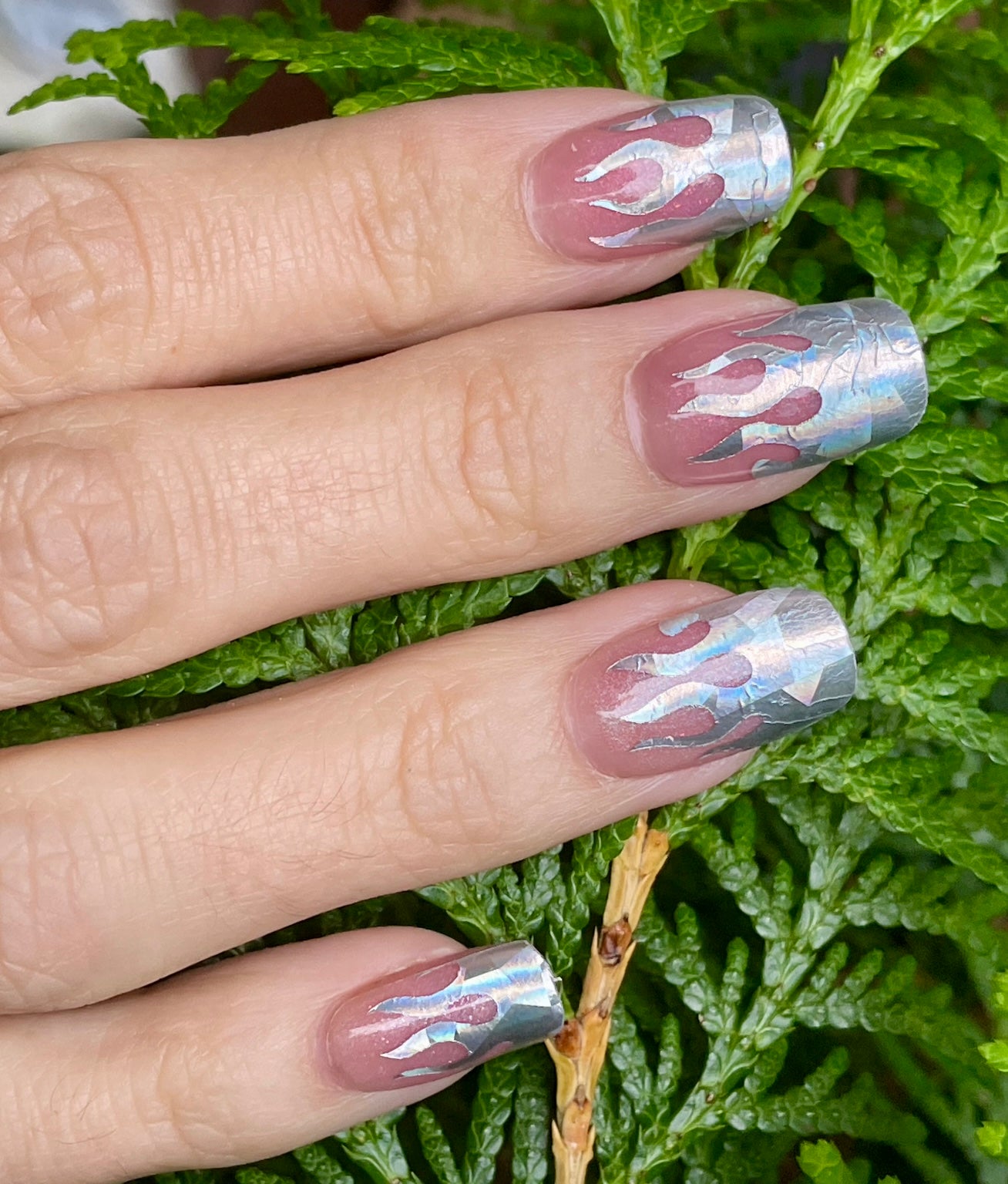 Mercury 16er Overlay-Blush&Cherry - Blush and Cherry - Nagelfolien ohne UV