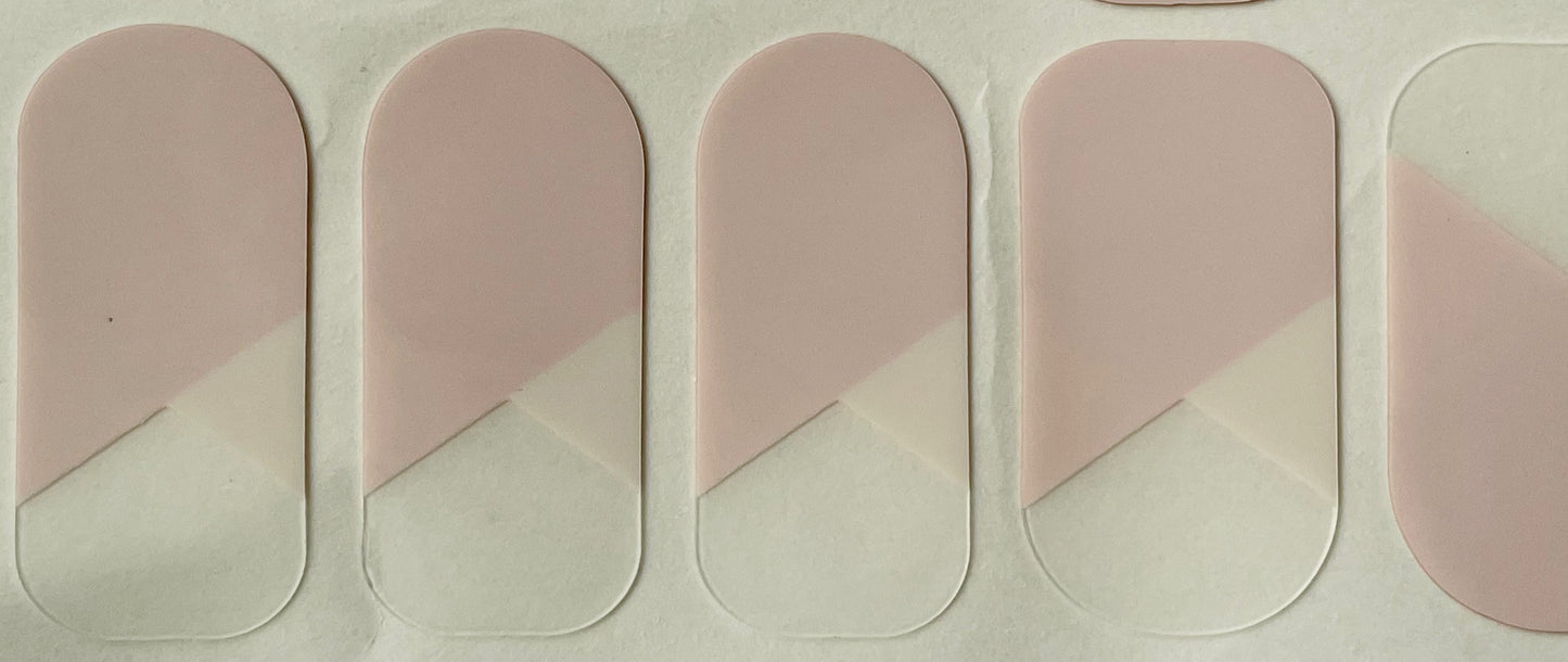 White Collar 20er-Blush&Cherry - Blush and Cherry - Nagelfolien ohne UV