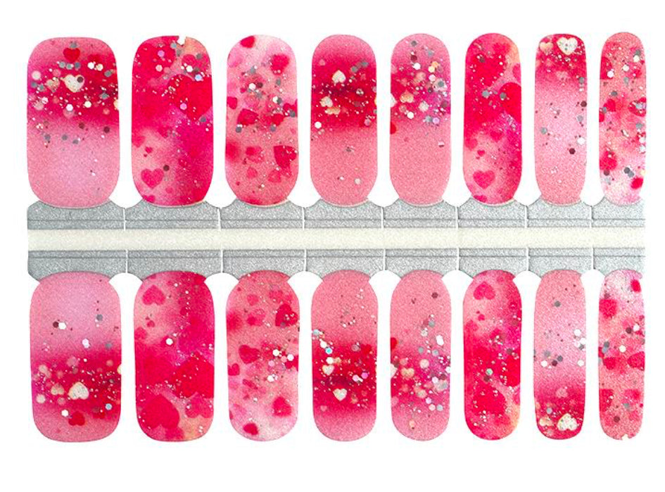 Winged Love 16er-Blush&Cherry - Blush and Cherry - Nagelfolien ohne UV