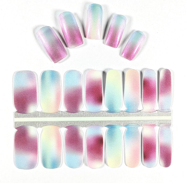 Fairy Wings 16er-Blush&Cherry - Blush and Cherry - Nagelfolien ohne UV