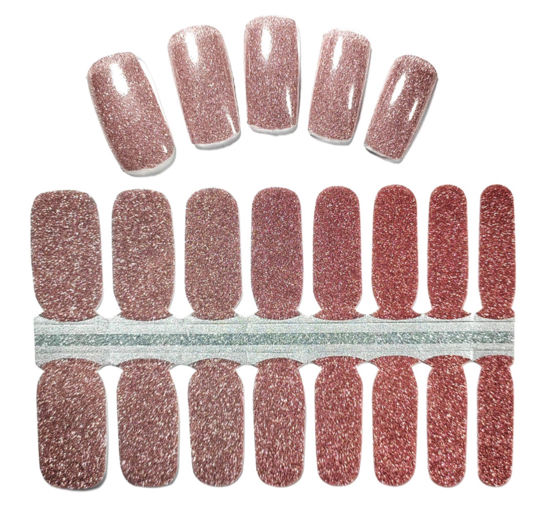 Rose Dust 16er-Blush&Cherry - Blush and Cherry - Nagelfolien ohne UV