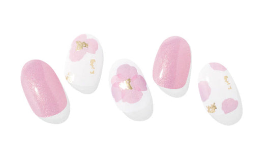 Lit GELS Chiffon Petals 30er-Blush&Cherry-Blush and Cherry - UV Gel Folien