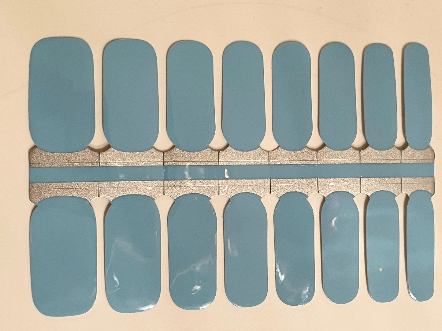 Baby Blue 16er-Blush&Cherry - Blush and Cherry - Nagelfolien ohne UV