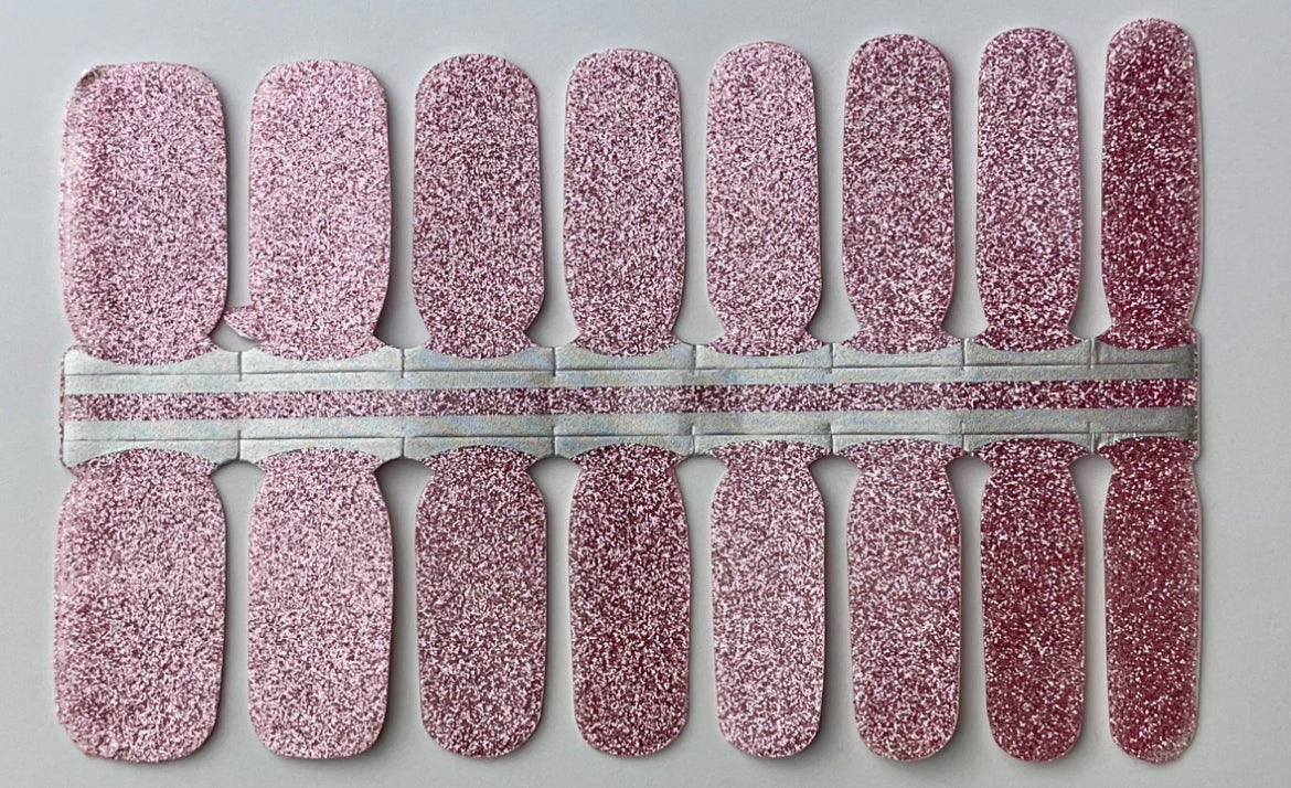 Pink Sugar Dust 16er-Blush&Cherry - Blush and Cherry - Nagelfolien ohne UV