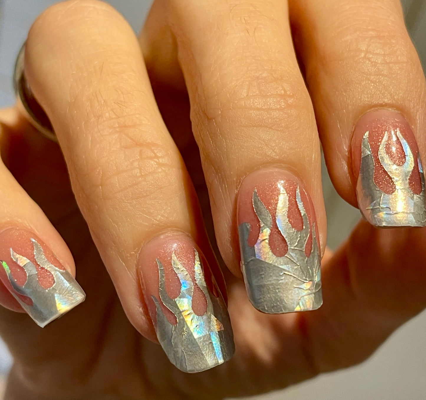 Mercury 16er Overlay-Blush&Cherry - Blush and Cherry - Nagelfolien ohne UV