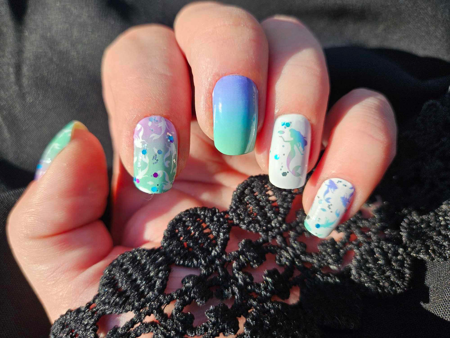 Off The Hook 16er-Blush&Cherry - Blush and Cherry - Nagelfolien ohne UV
