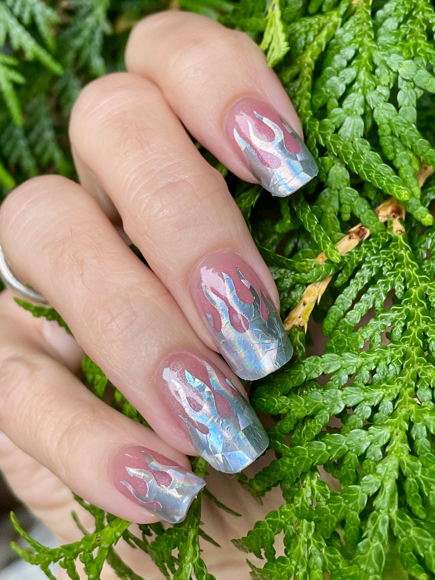 Mercury 16er Overlay-Blush&Cherry - Blush and Cherry - Nagelfolien ohne UV