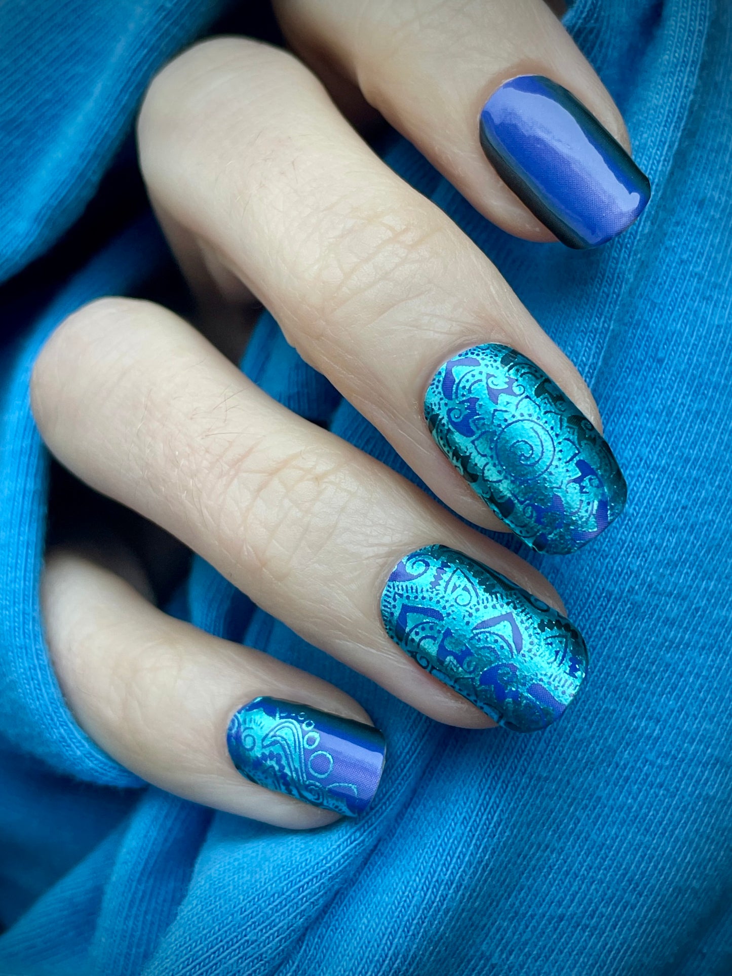 Sapphire Silk 16er-Blush&Cherry-Exklusiv-Blush&Cherry-Blush and Cherry-Nagelfolien-Non UV-Ohne UV