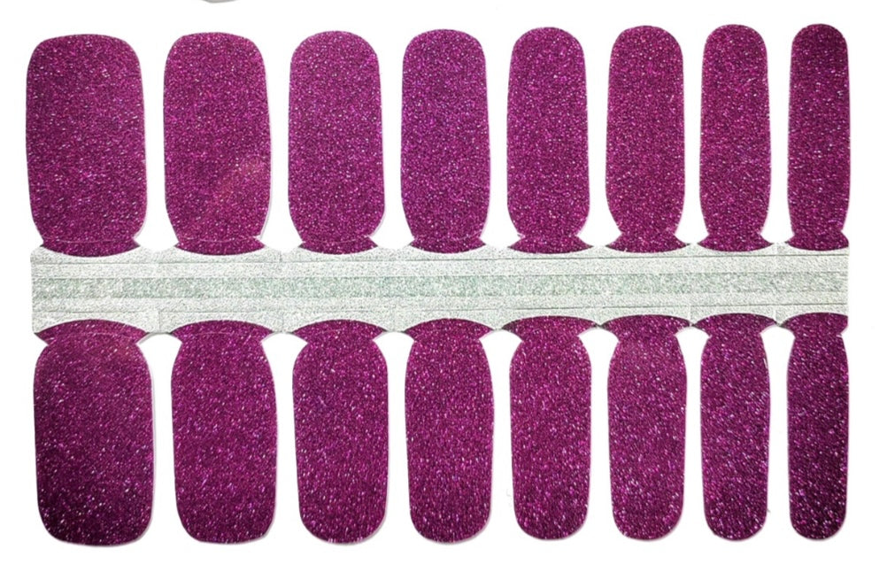Cassis 16er-Blush&Cherry - Blush and Cherry - Nagelfolien ohne UV