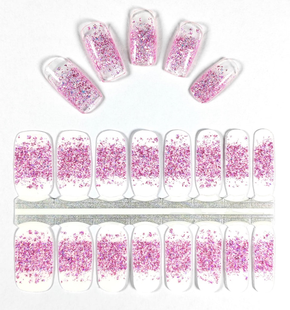 Breath of Magenta 16er Overlay-Blush&Cherry - Blush and Cherry - Nagelfolien ohne UV