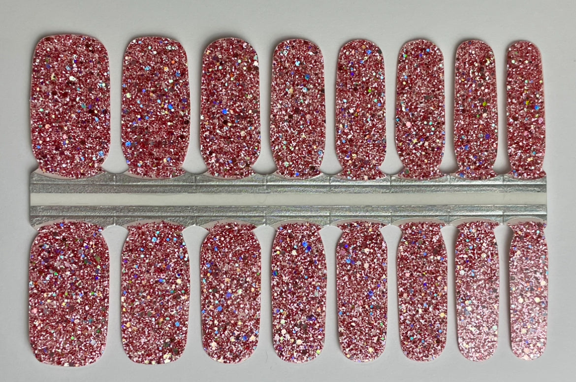 Flamingo Fury 16er-Blush&Cherry - Blush and Cherry - Nagelfolien ohne UV