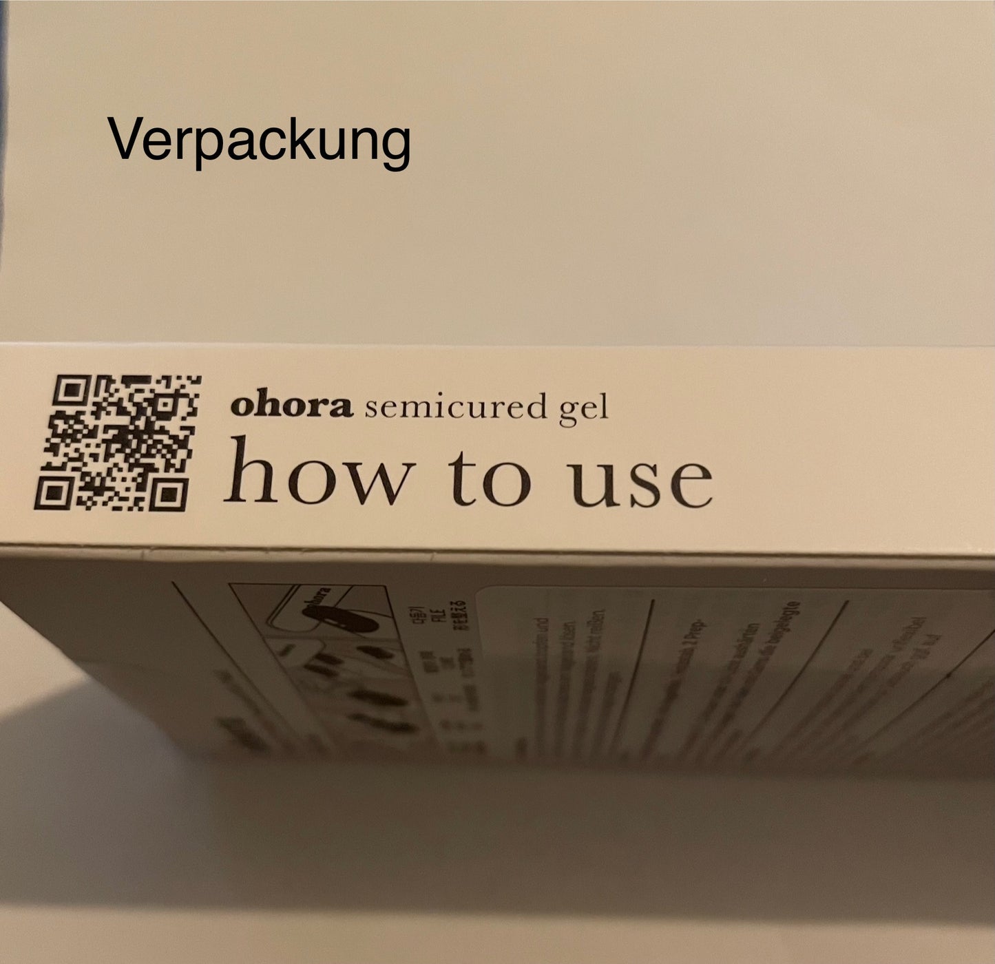 UV Ohora N Afterparty US Size-Blush&Cherry-Ohora premium UV Gel Folien - Blush and Cherry