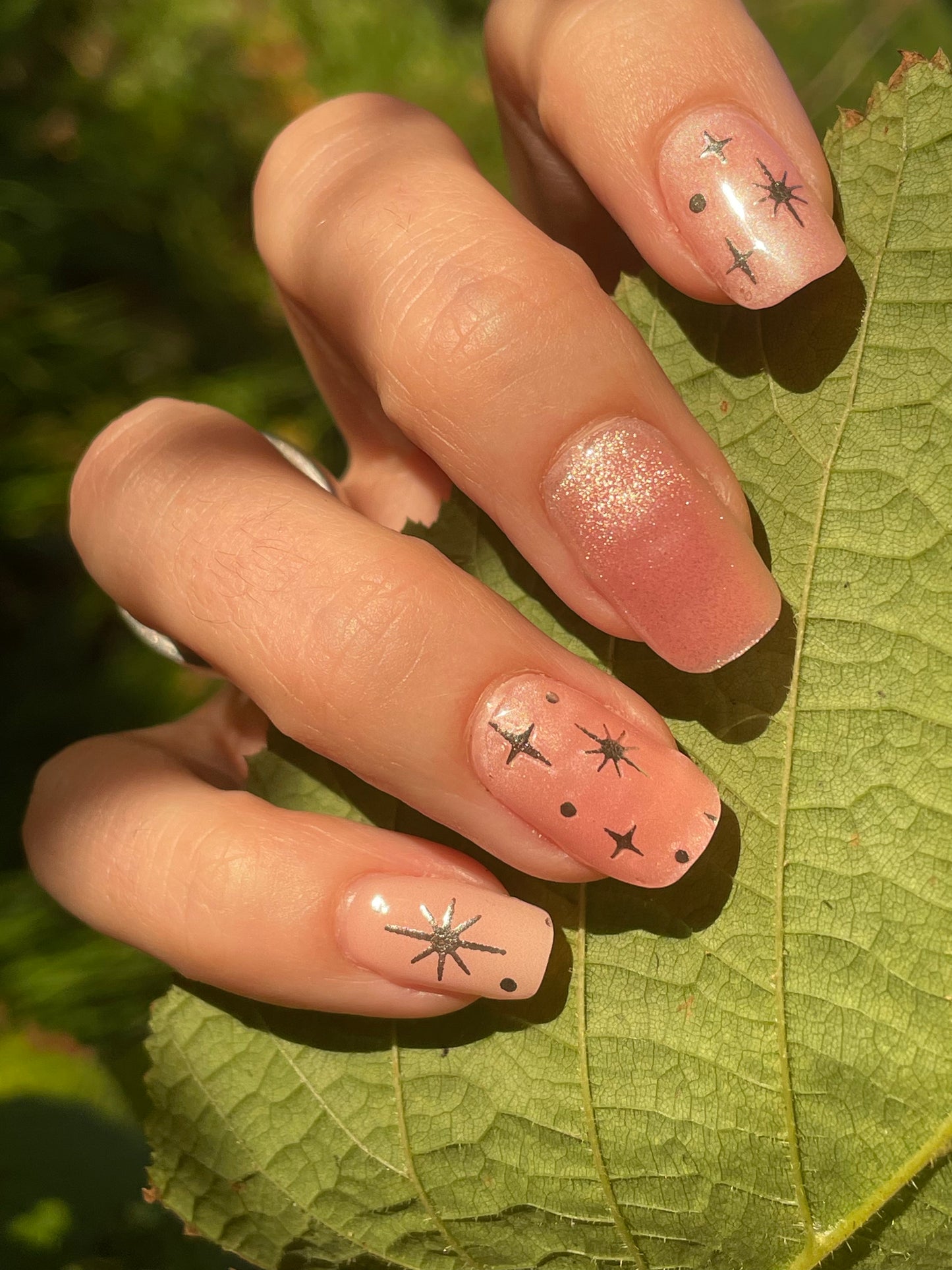 Hayhae-UV Nagelfolien-Premium- Nail wrap - Deutschland - uv gel nagelfolien - Hey, Miss U To Infinity-Blush&Cherry - Blush and Cherry