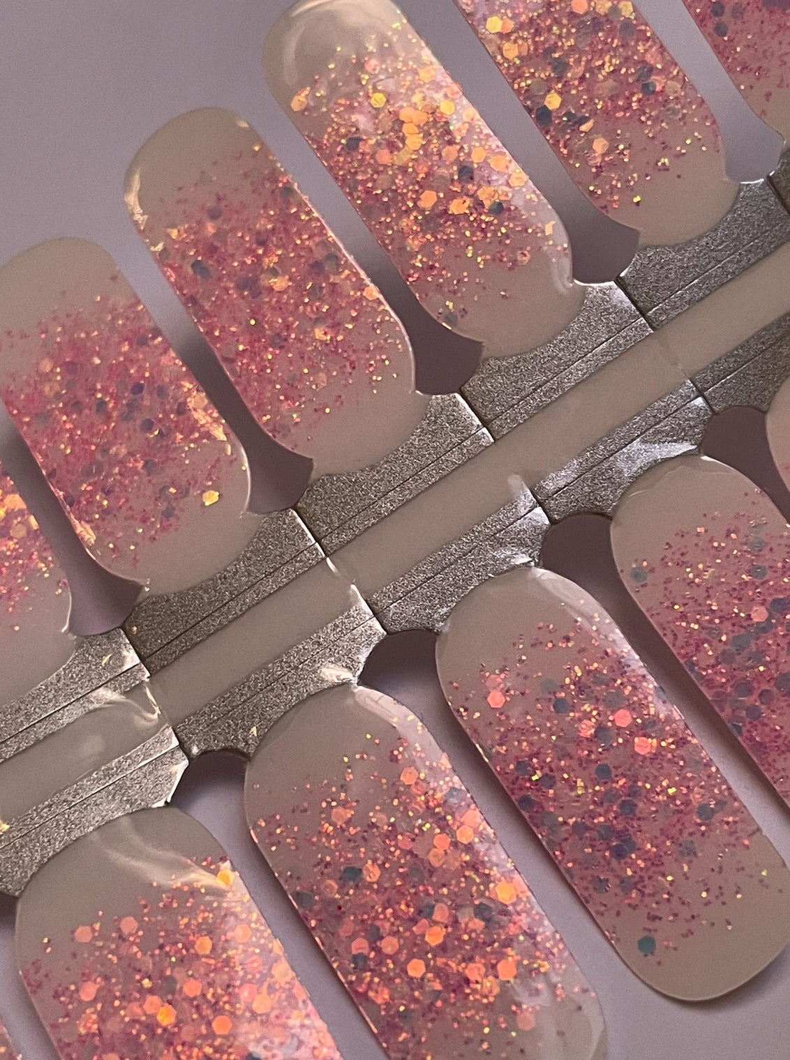 Pink Popsicle 16er Overlay-Blush&Cherry - Blush and Cherry - Nagelfolien ohne UV