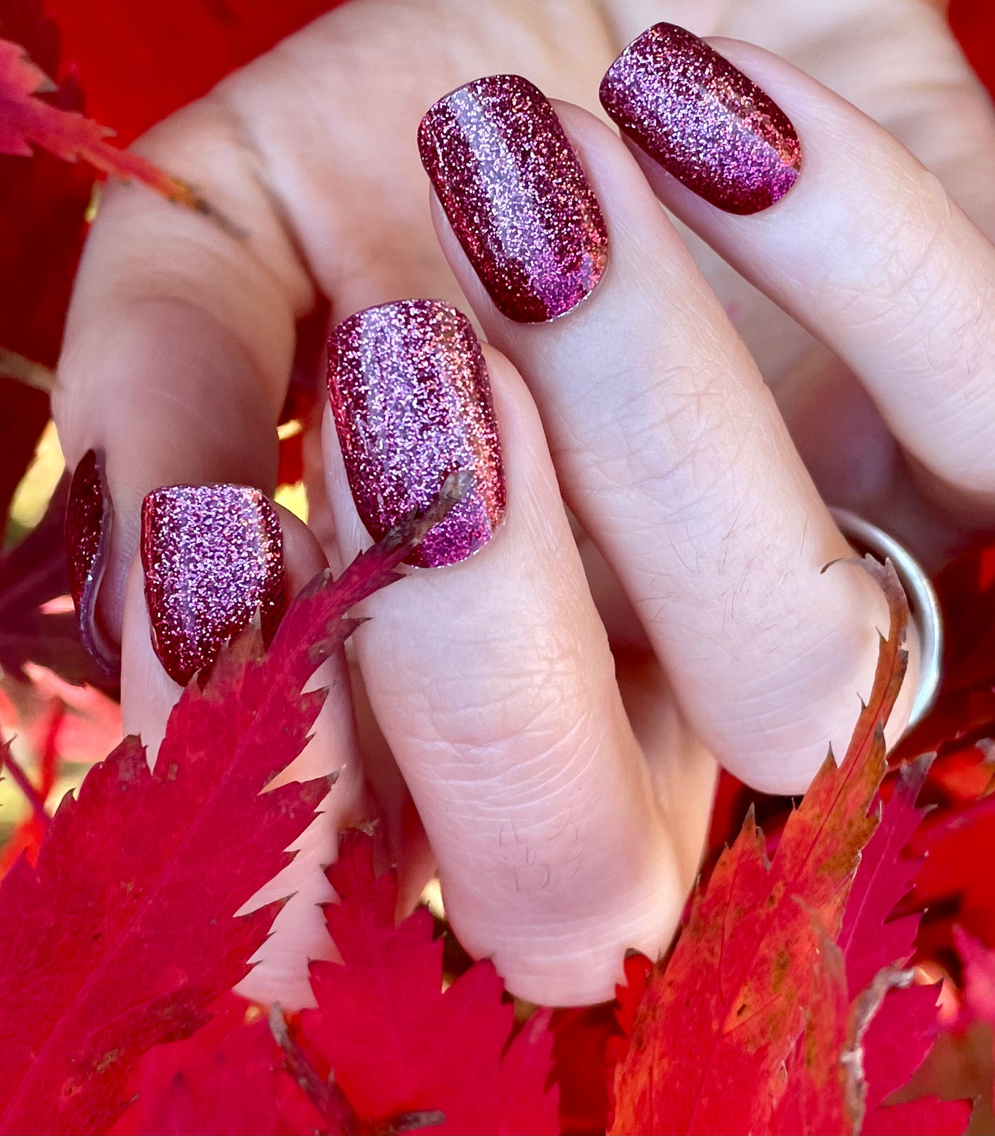 Ruby 16er-Blush&Cherry - Blush and Cherry - Nagelfolien ohne UV