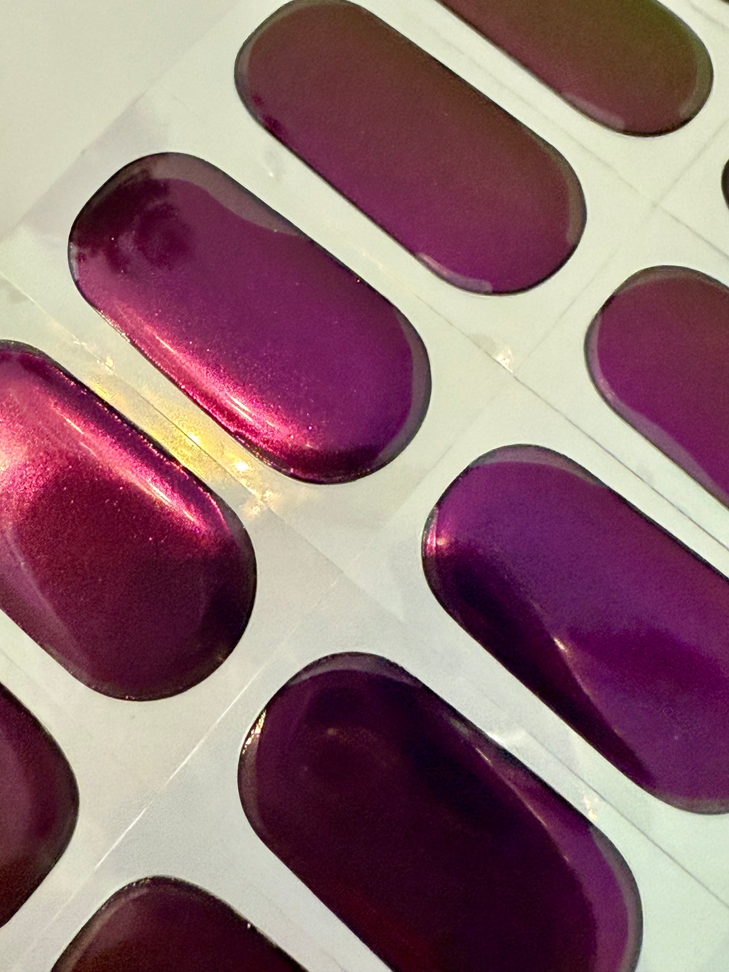 UV Mirror Plum 20er-Blush&Cherry-Blush and Cherry - UV Gel Folien