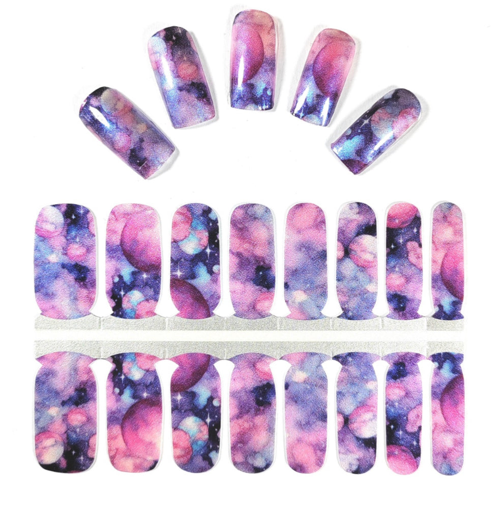 Time In Space 16er-Blush&Cherry - Blush and Cherry - Nagelfolien ohne UV
