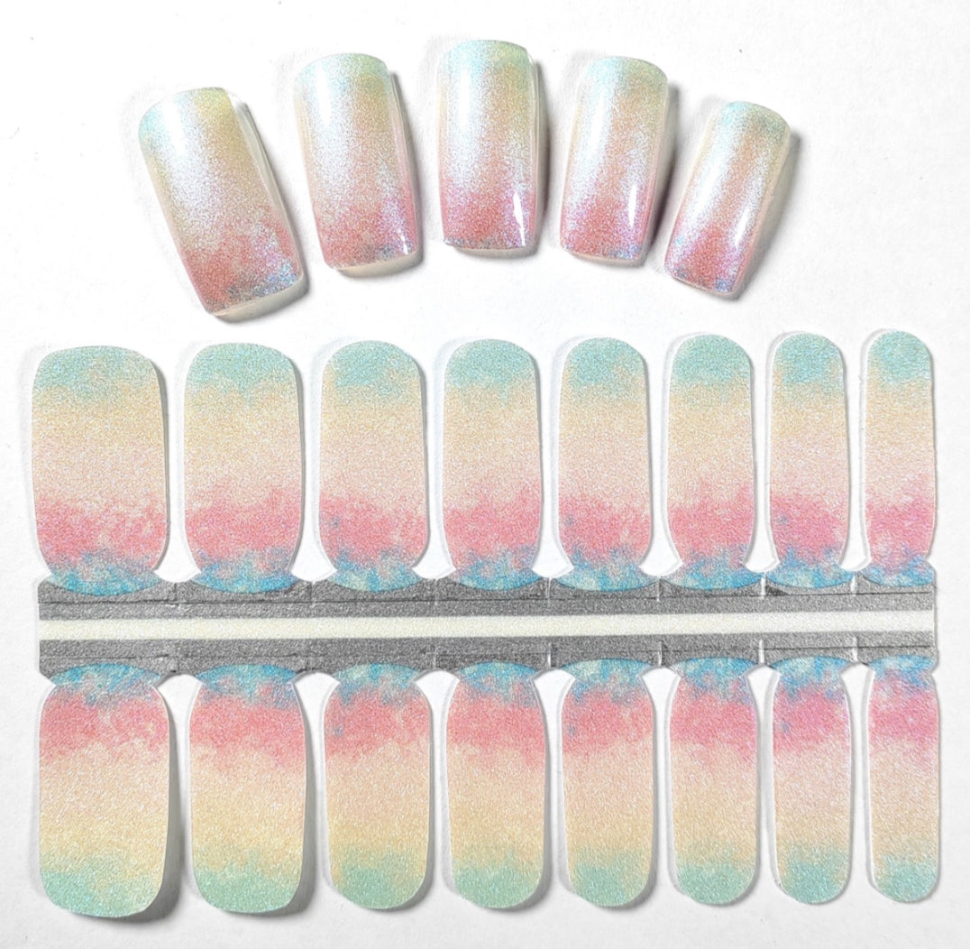 Sun Flares 16er-Blush&Cherry - Blush and Cherry - Nagelfolien ohne UV